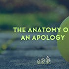The anatomy of an apology