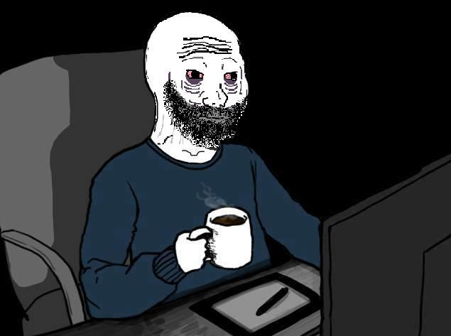 Wojak depressed | Wojak | Know Your Meme