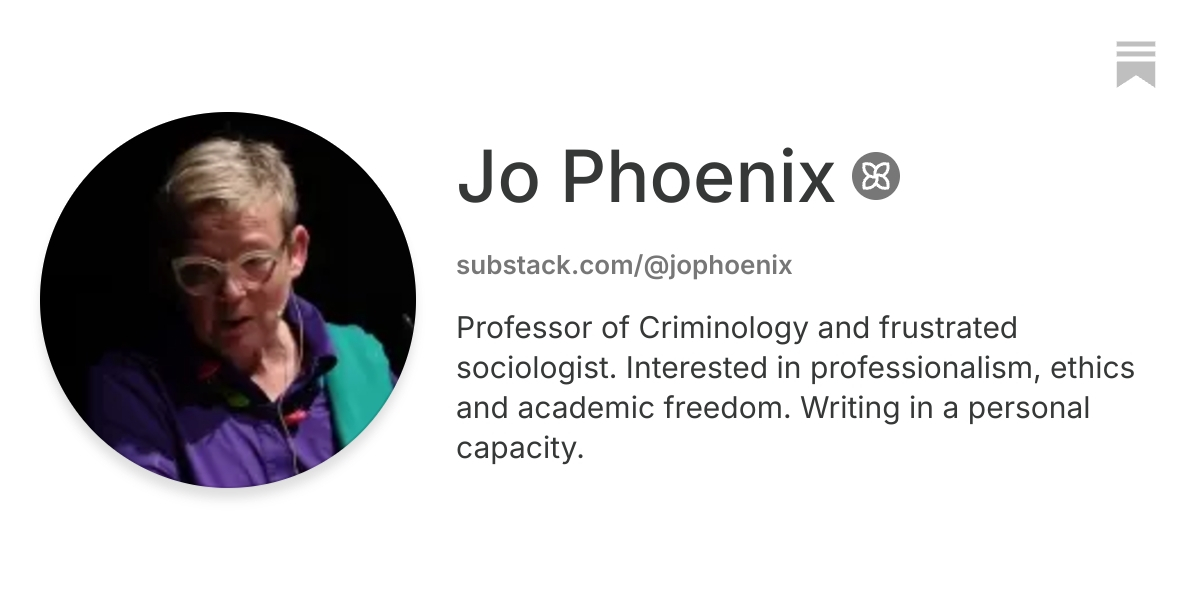 Jo Phoenix | Substack