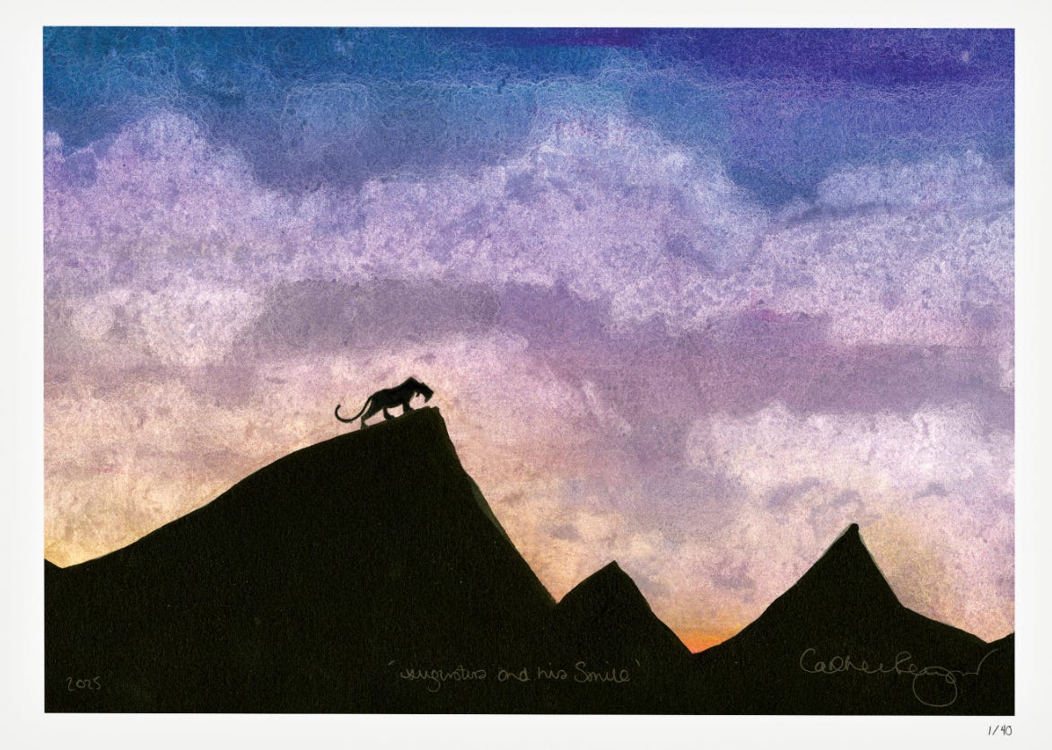 This is one of tha available prints - the colours are SO vibrant!