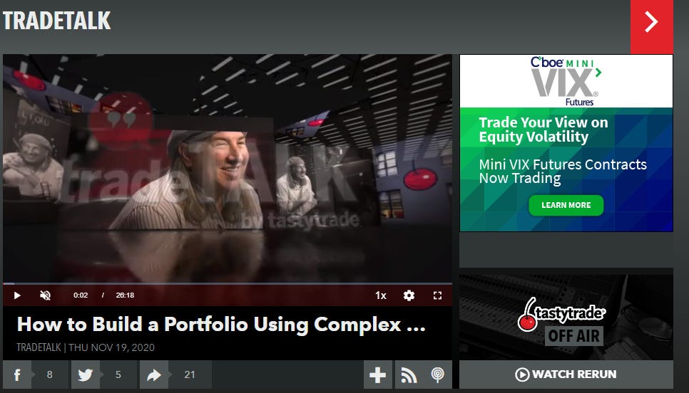 Tom Sosnoff TastyTrade