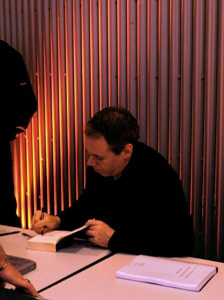 File:Bret Easton Ellis signing books.jpg File:Bret Easton Ellis signing books.jpg