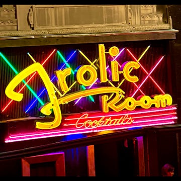 pictures of neon signs at night