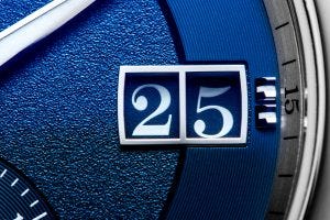 A. Lange & Söhne Odysseus Date window close up macro