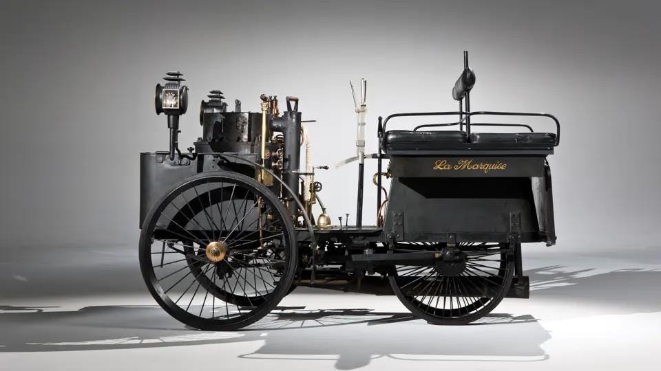 1884 De Dion-Bouton Bouton Et Trepardoux Dos-A-Dos Steam Runabout | Hershey 2011 | RM  Sotheby's