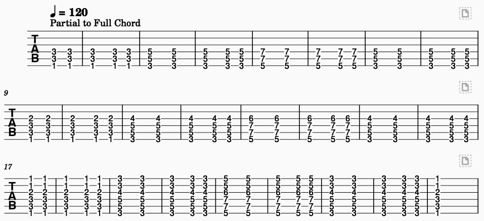Stack Chord #TIP003 - Barre Chord Tips - MeloLe’s Substack