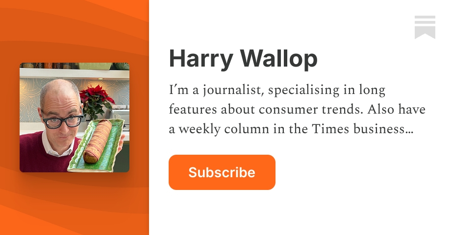 Harry Wallop | Substack