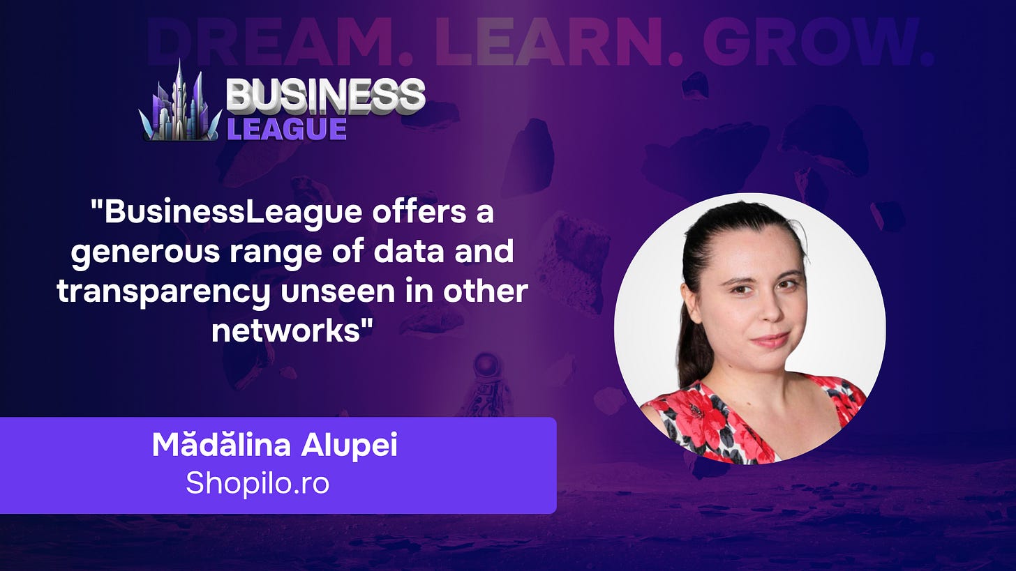 Mădălina Alupei (Shopilo): "In Romania, the maturation of affiliate marketing will happen faster than it took in the West"