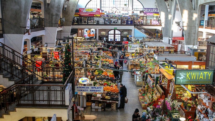 Hala Targowa - food market in Wroclaw - Finally Lost