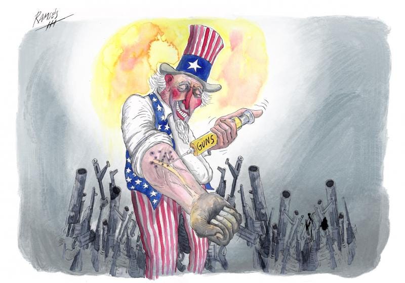 Politics is a warm gun Politics is a warm gun