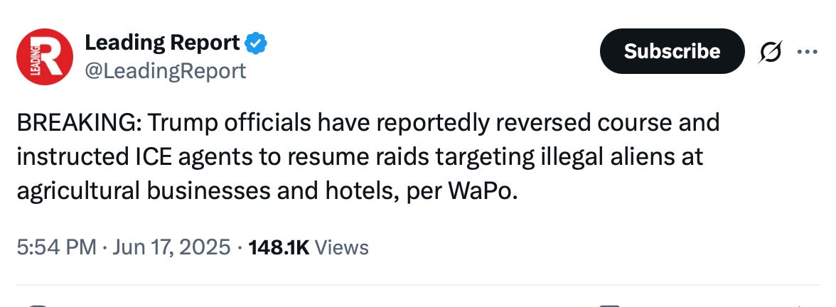 Trump Isn&rsquo;t Backing Down From Much Needed Deportations