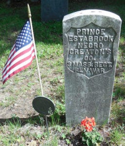 Prince Estabrook, Patriot born - African American Registry