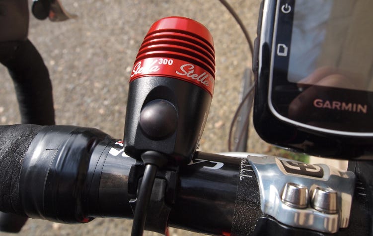 Stella 300 handlebar overhead
