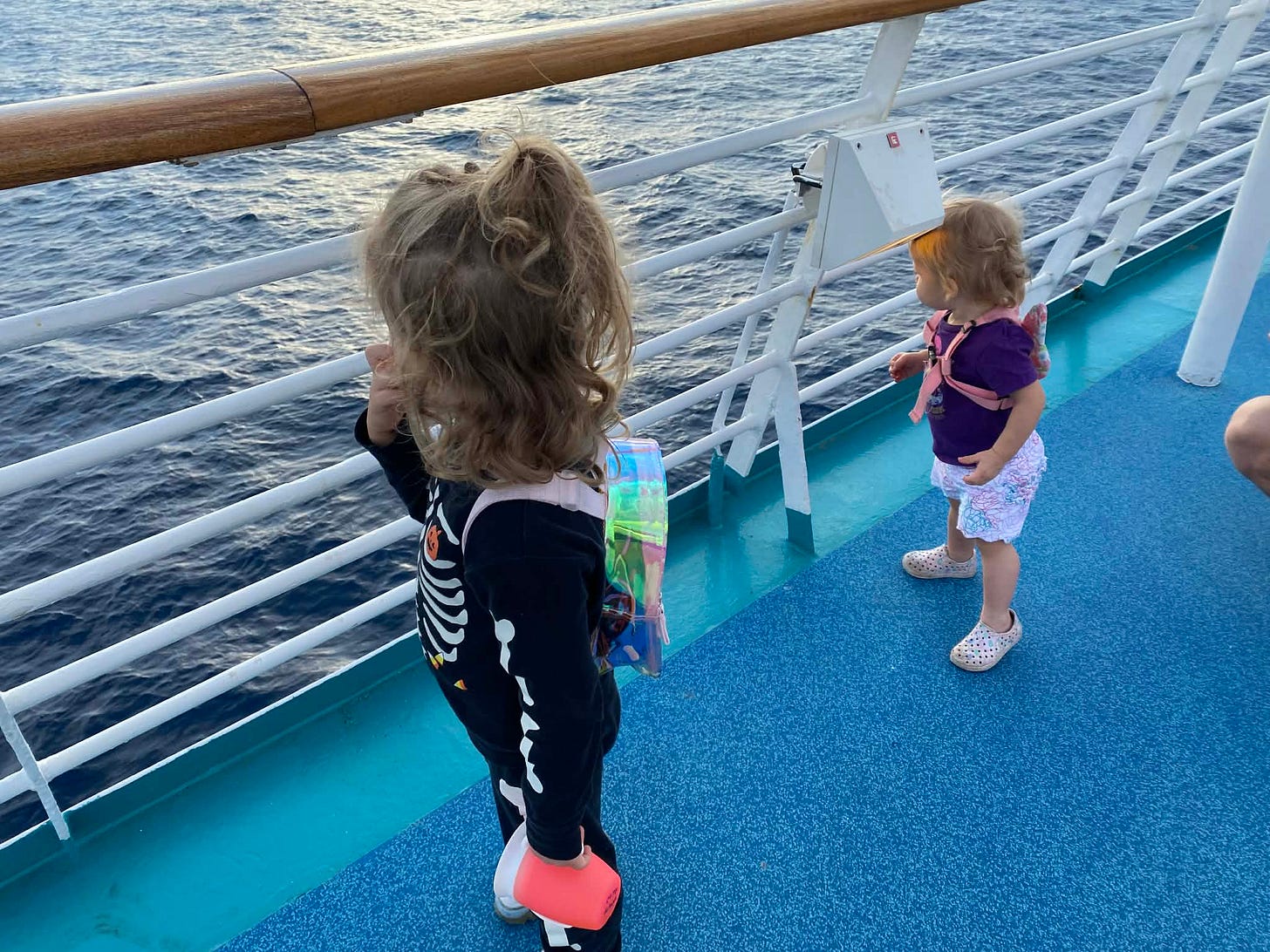 two toddlers enjoying the view on their way to Royal Babies & Tots Nursery and Adventure Ocean two toddlers enjoying the view on their way to Royal Babies & Tots Nursery and Adventure Ocean