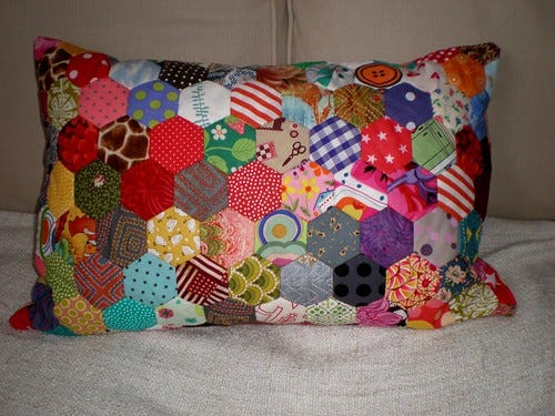 Patchwork Cushion Cover Patchwork Cushion Cover
