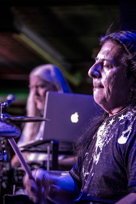 Kenny Ochoa, drums, A.A. Bottom / all photos by author