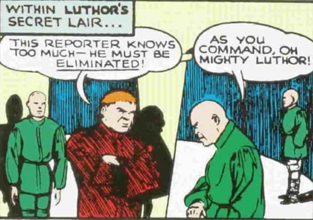 A comic book page of two men

AI-generated content may be incorrect.
