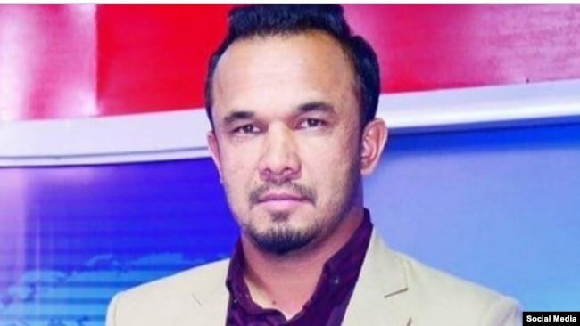 Afghan journalist Ruhollah Sangar (file photo)