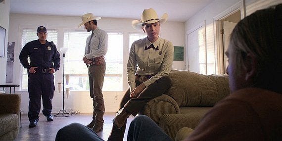 Walker Cordell and Micki with TRavis mentally unbalanced man. Walker Cordell and Micki with TRavis mentally unbalanced man.