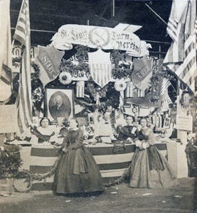 MS Valley Sanitary Fair  1864 St Louis Mercantile Library