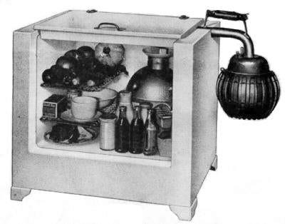 Low EMF refrigerators