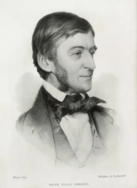 Portrait of Ralph Waldo Emerson - Image 5 of 6