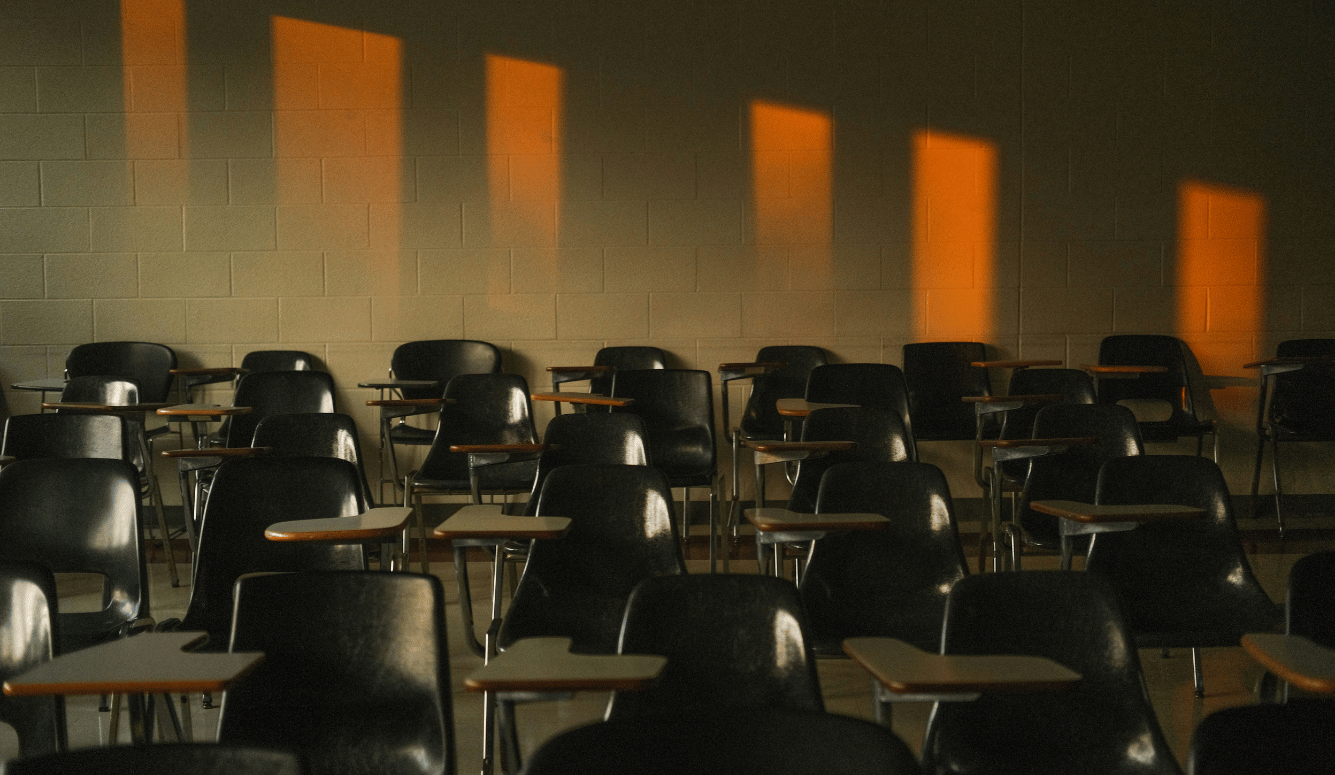 Empty tutorial room