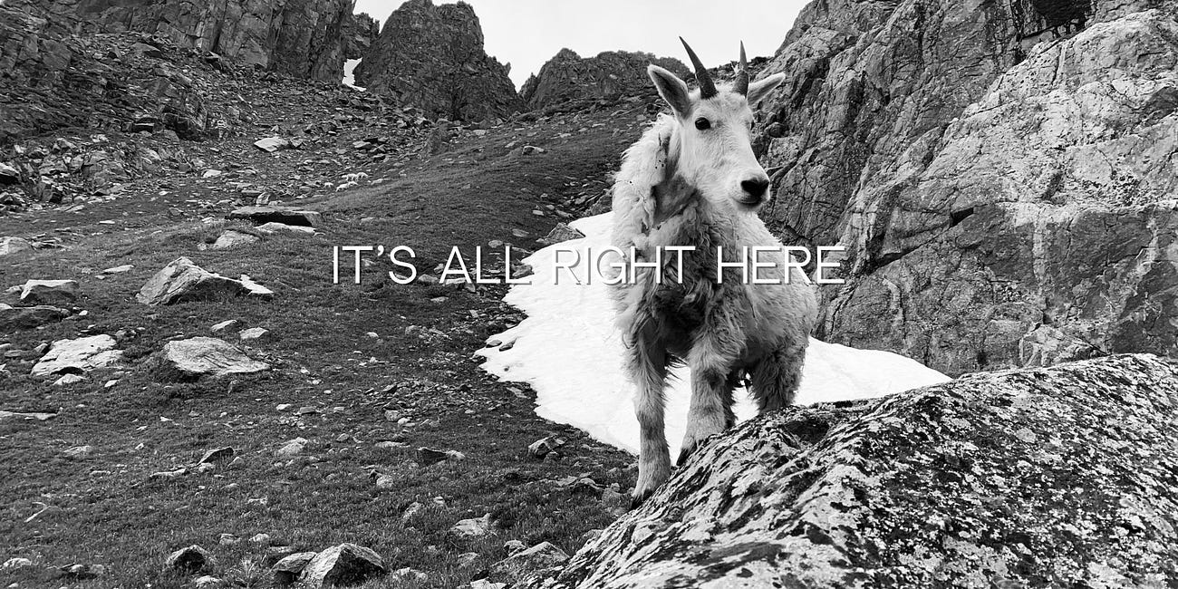 It’s All Right Here