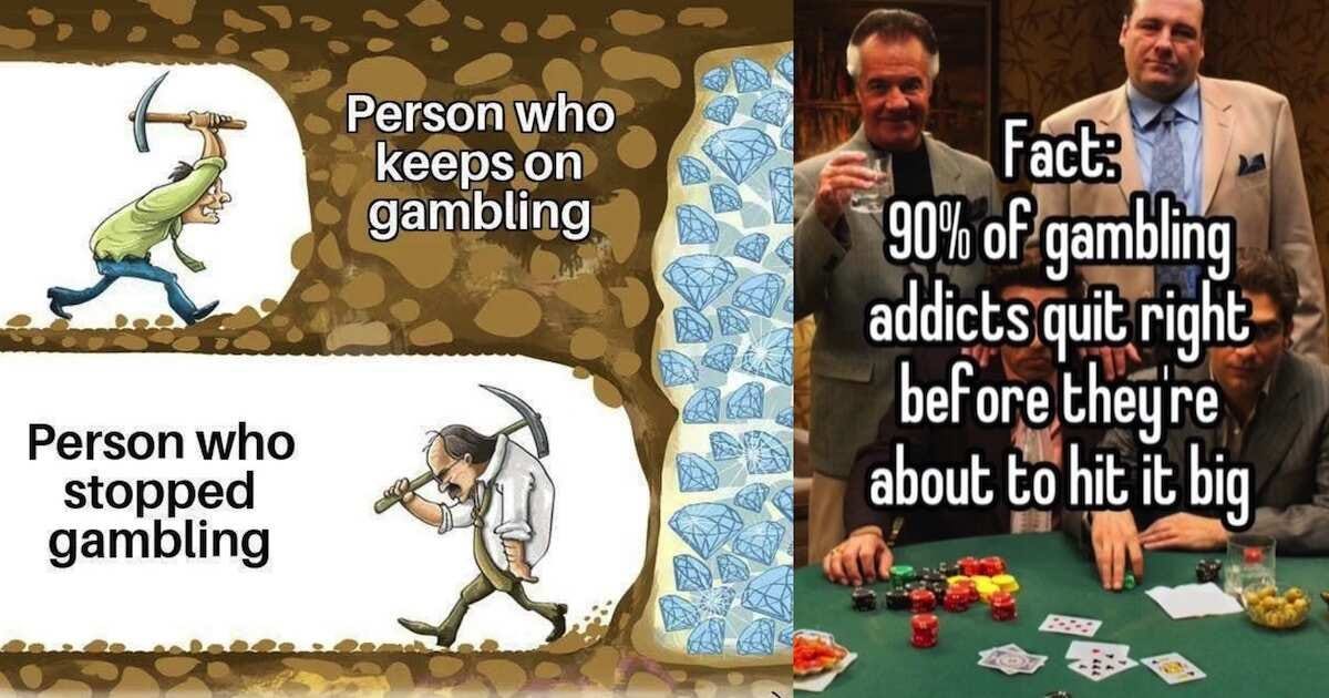 90 Percent of Gamblers Quit Before They Win Big