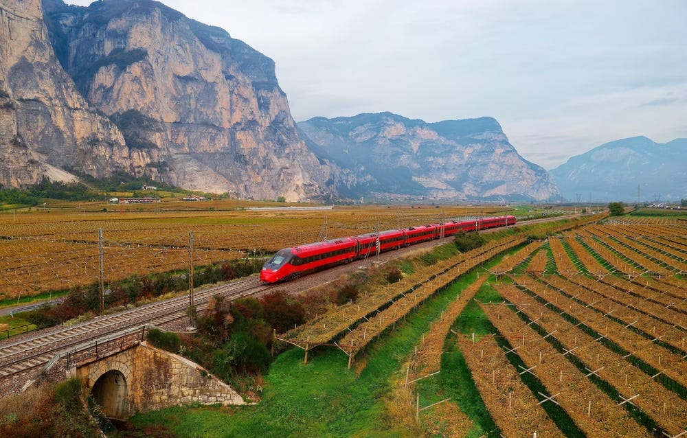 May be an image of train