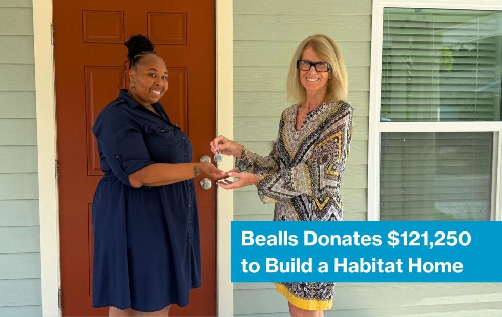 A Home for Jasmine: Bealls Invests $121,250 in Manatee Habitat