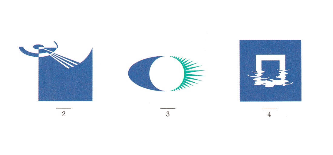 Urban Frontier – Tokyo '96 logo design by Ken Cato, 1991