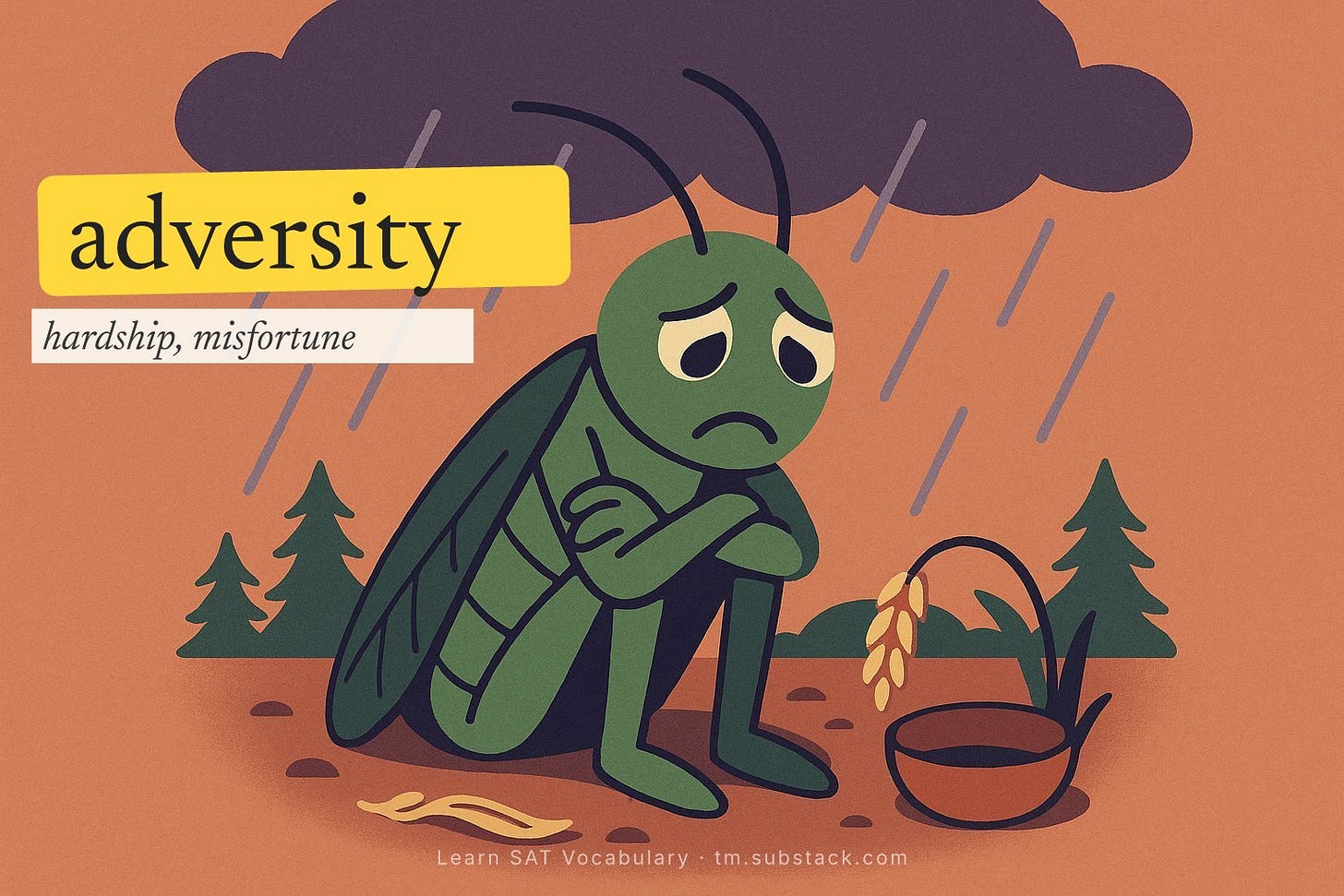 adversity illustration