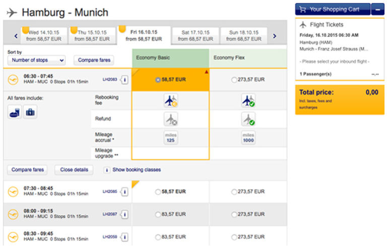 Unbundling its airfares, Lufthansa goads IAG and Air France-KLM | PhocusWire
