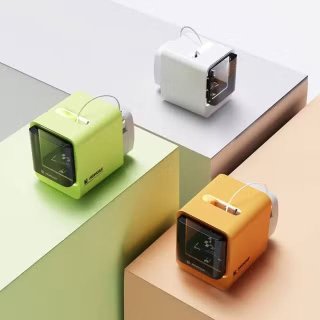 KOKONI EC2 desktop 3D printers in three colours