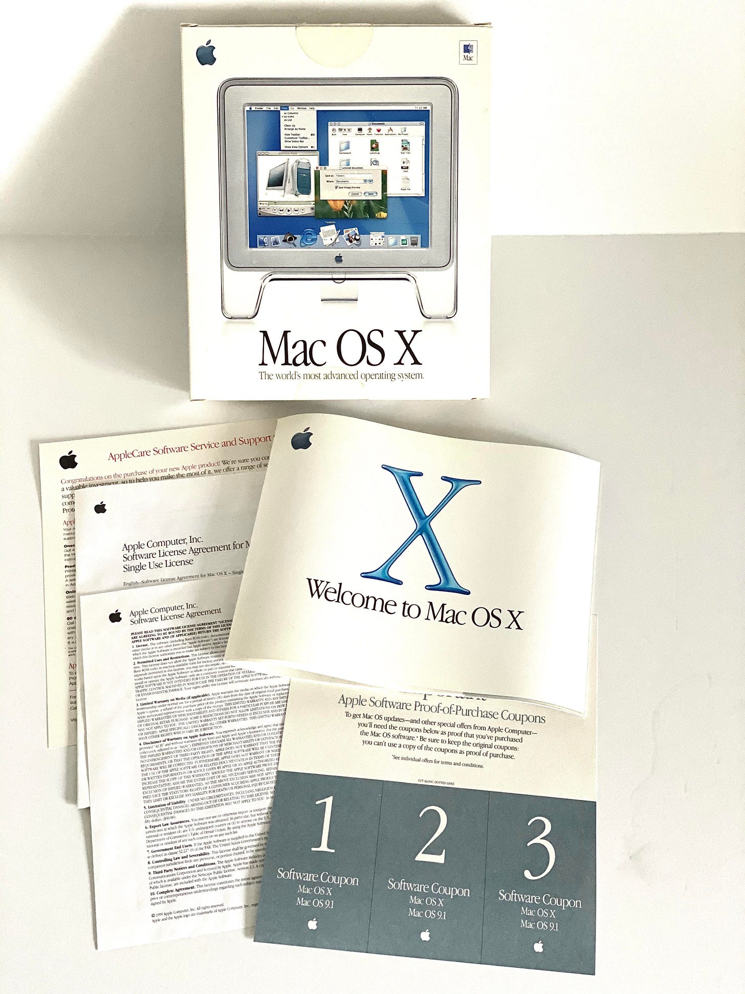 Mac OS X 10.0 Retail Box : r/Appleboxes