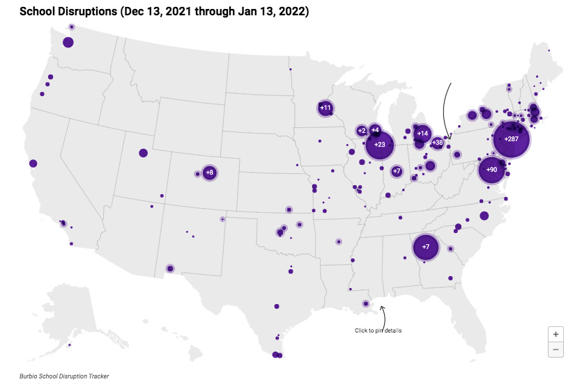 Closure Map 1-9-22