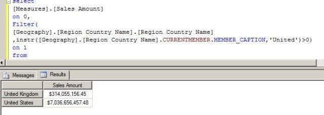 SSAS MDX analysis services like SQL SSAS MDX analysis services like SQL