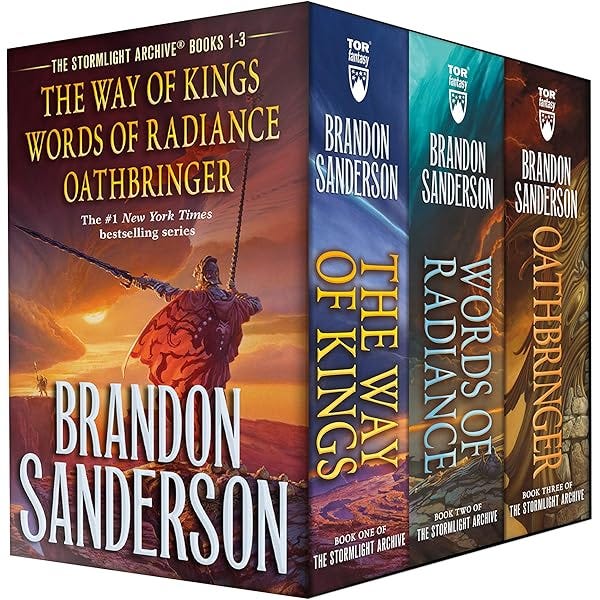 Stormlight Archives HC Box Set 1-4: The Way of Kings, Words of Radiance,  Oathbringer, Rhythm of War (The Stormlight Archive): Sanderson, Brandon:  9781250826039: Amazon.com: Books