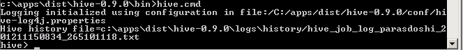 write hive commands in hadoop on azure write hive commands in hadoop on azure