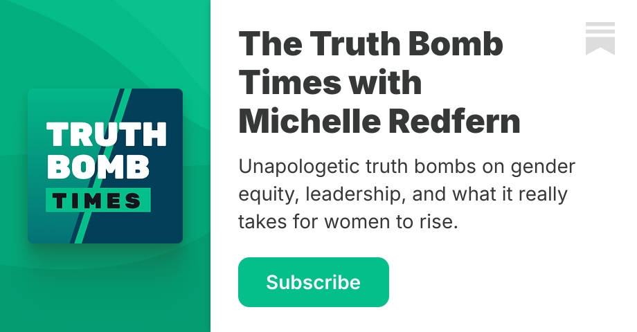 The Truth Bomb Times with Michelle Redfern | Substack