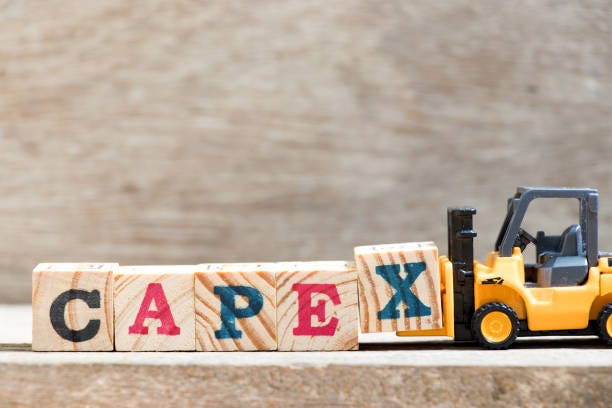 Toy forklift hold letter block X in word capex (abbreviation of capital expenditure) on wood background Toy forklift hold letter block X in word capex (abbreviation of capital expenditure) on wood background capital expenditures stock pictures, royalty-free photos & images