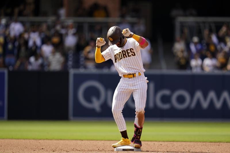 Tatis homers, 4 for 4 in return, Padres beat Rockies 3-0
