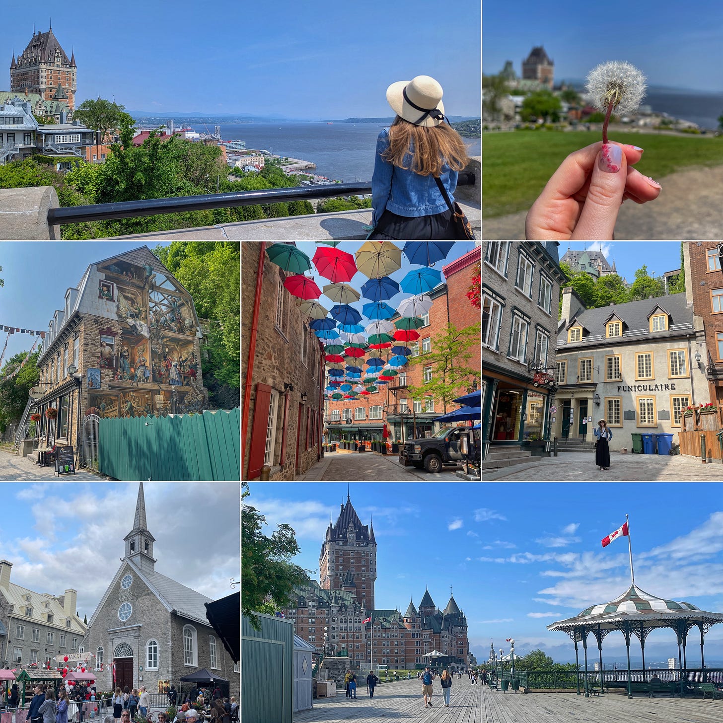 Author Diana Urban in Quebec City, Canada