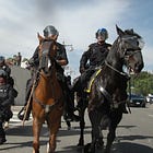 Police started the violence in Los Angeles