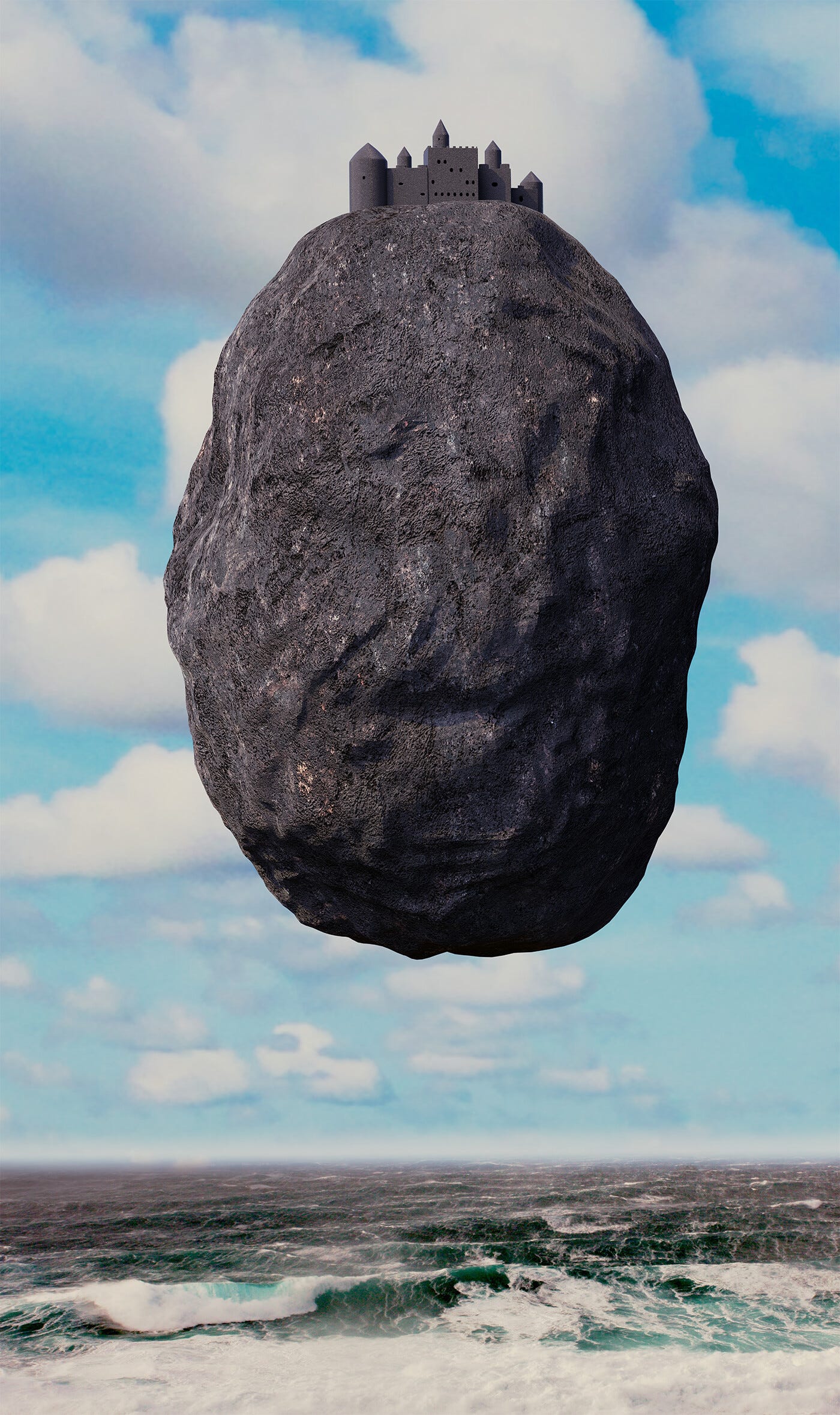 Eric Rorich - The Castle of the Pyrenees - Renee Magritte