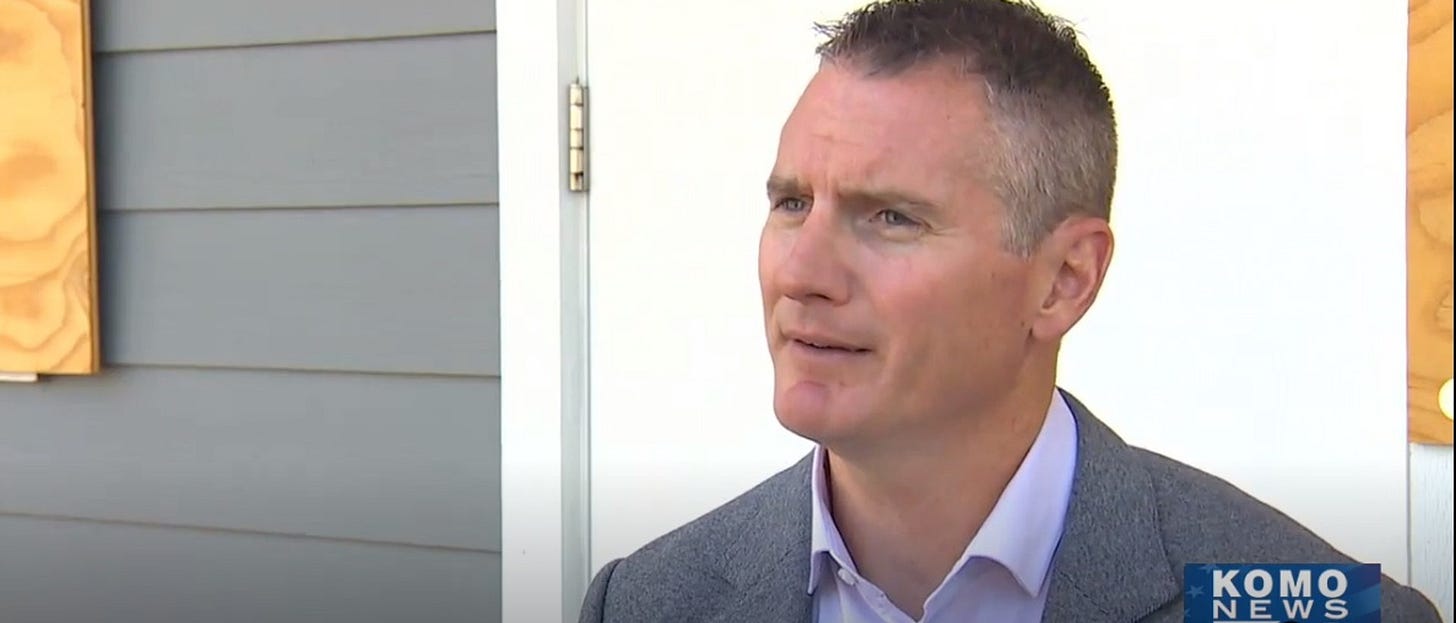 Seattle protesters target home believed to be where police union president  lives