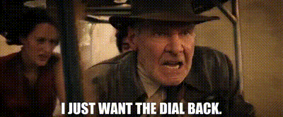 Image of I just want the Dial back.