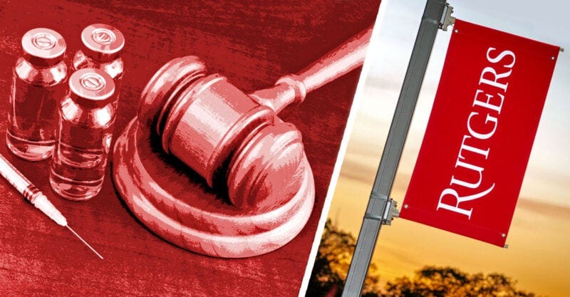 rutgers lawsuit appeal covid vaccine mandate feature
