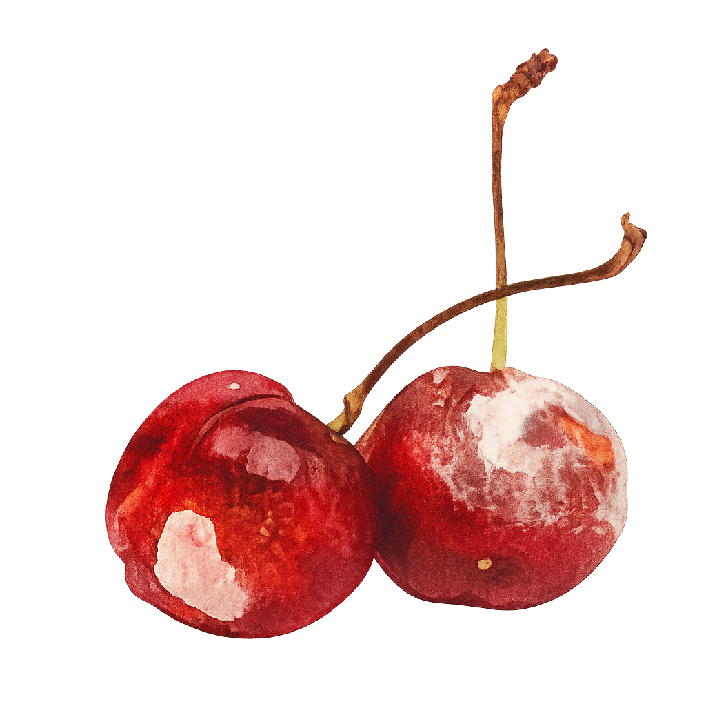 all of my cherries are ruined